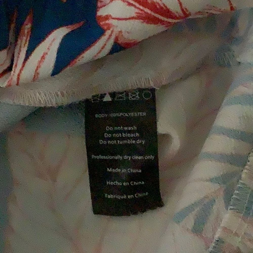 NWOT Tropical Dress by Nightwalker Sz S - Picture 9 of 9